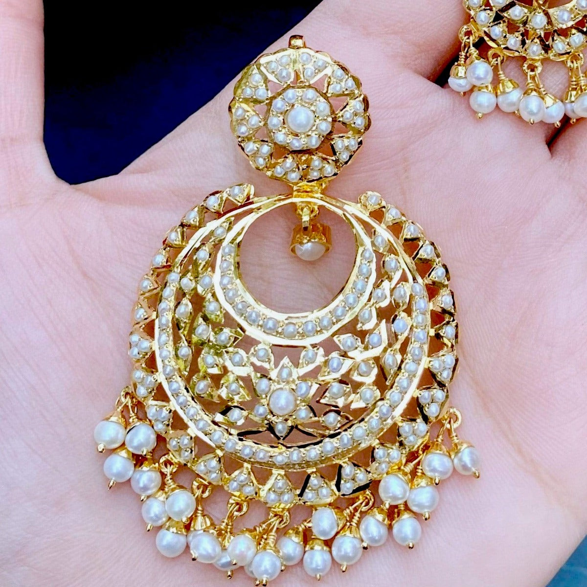 hyderabadi gold plated pendant