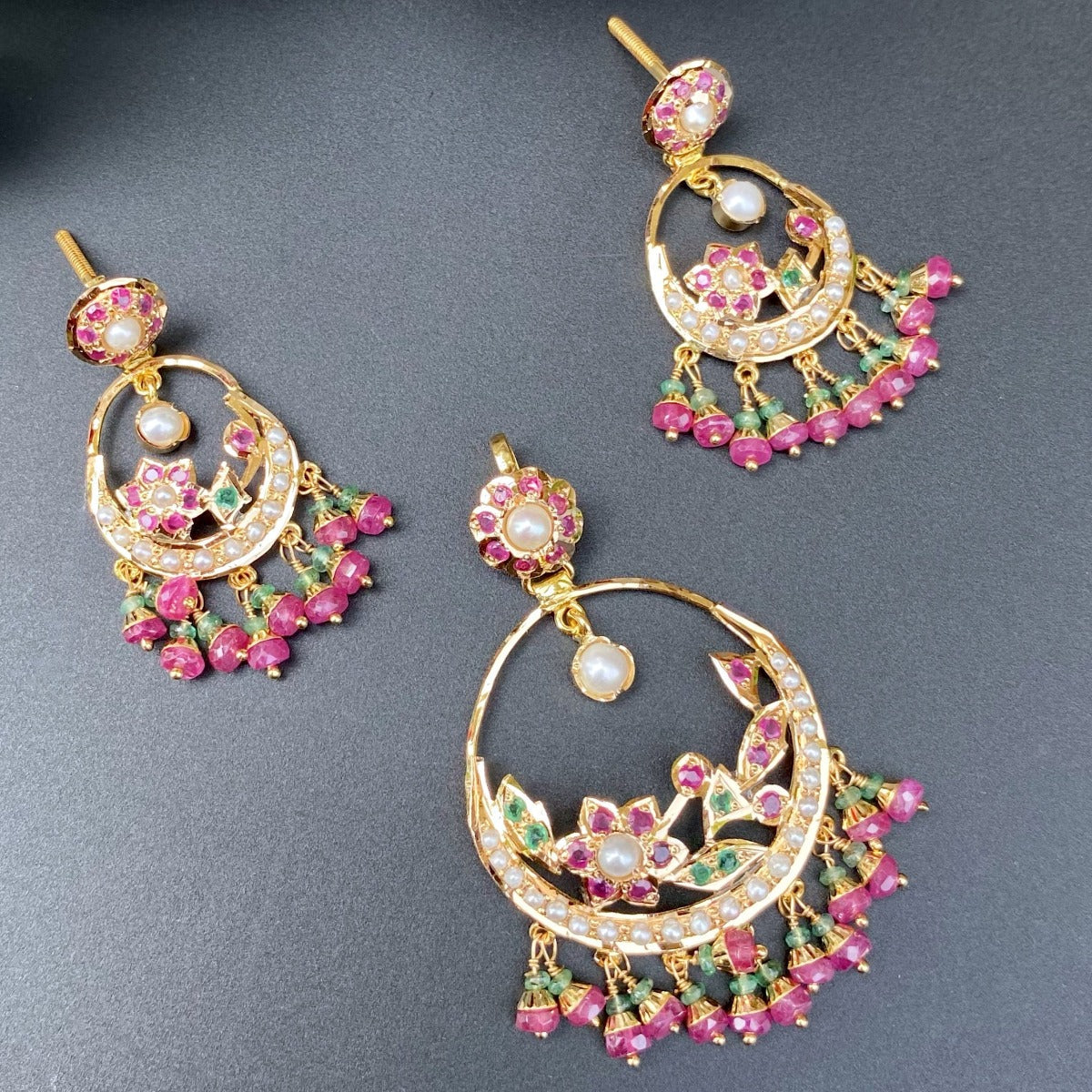 light weight gold pendant set online