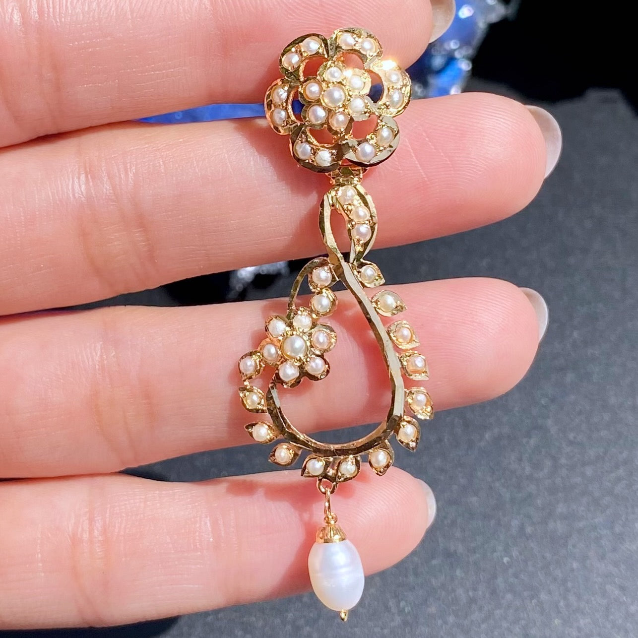 cute pearl earrings