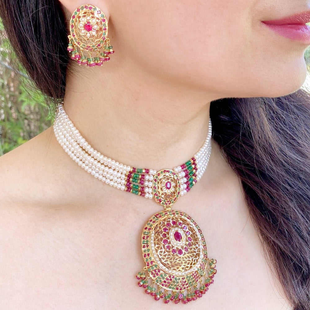 indian jadau jewellery in abu dhabi
