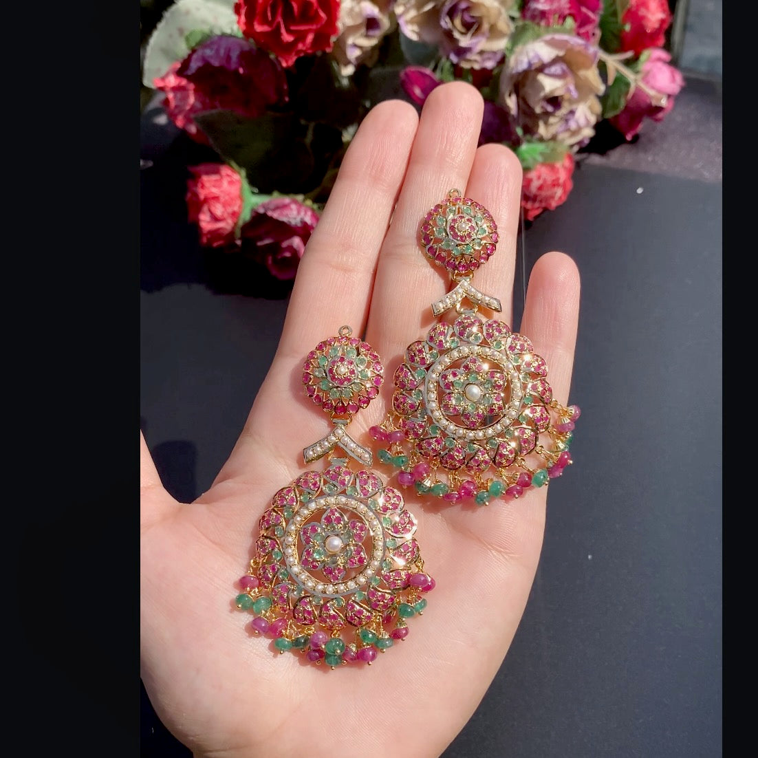 real gold rani haar set