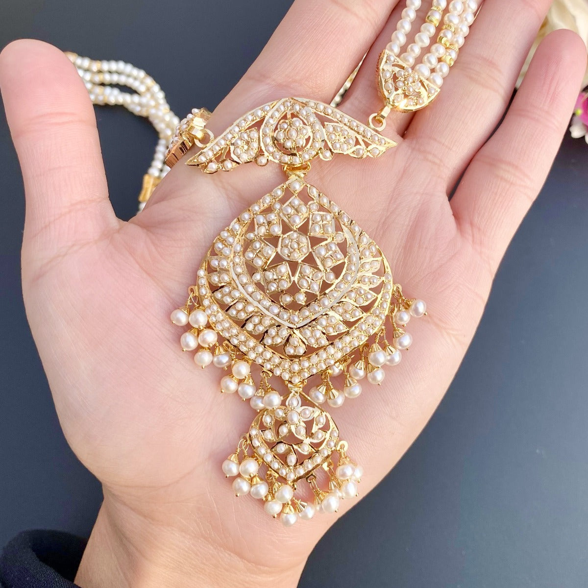hyderabadi gold rani haar
