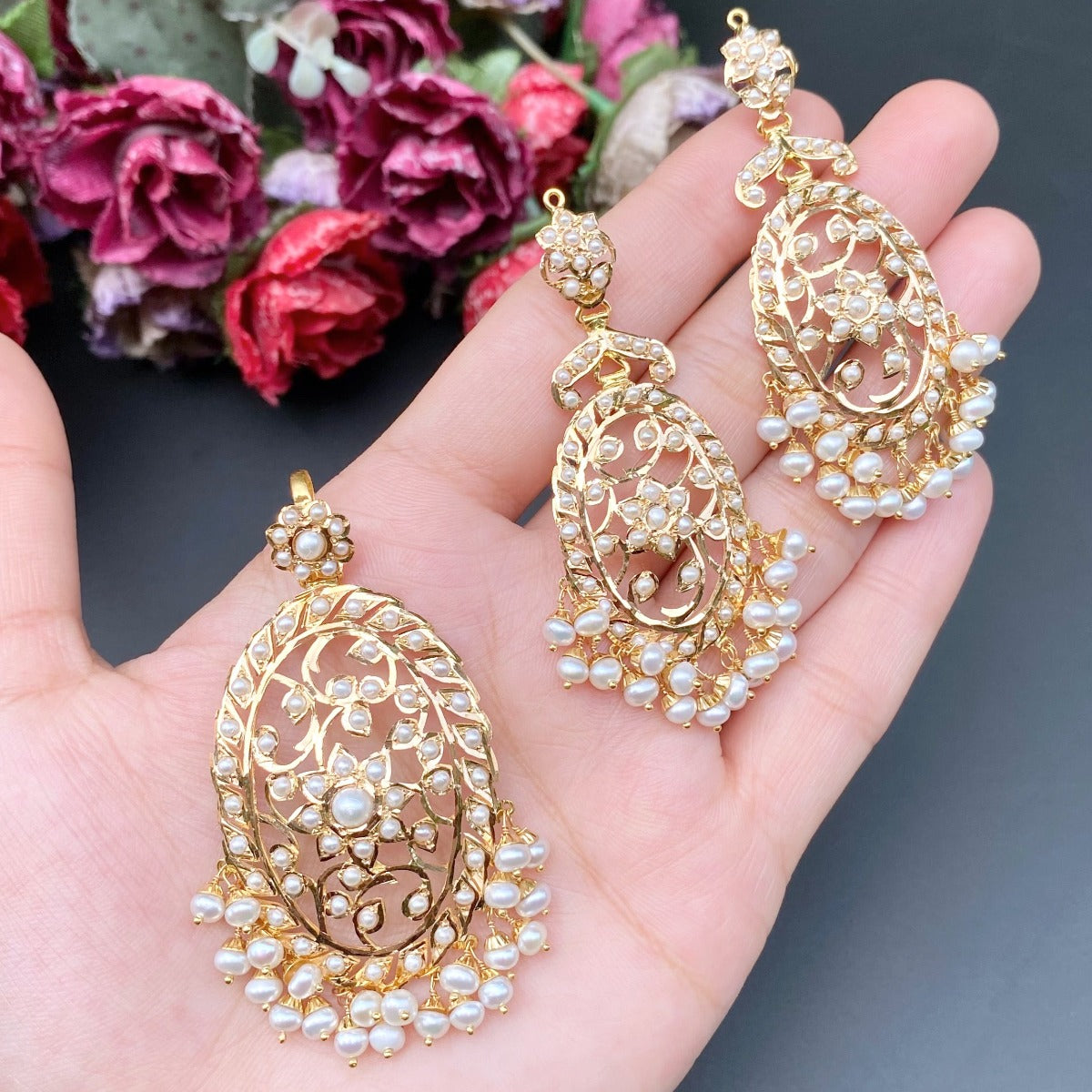 edwardian gold pendant