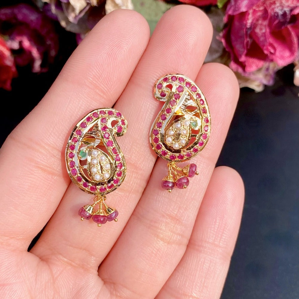 shop indian gold studs in dubai