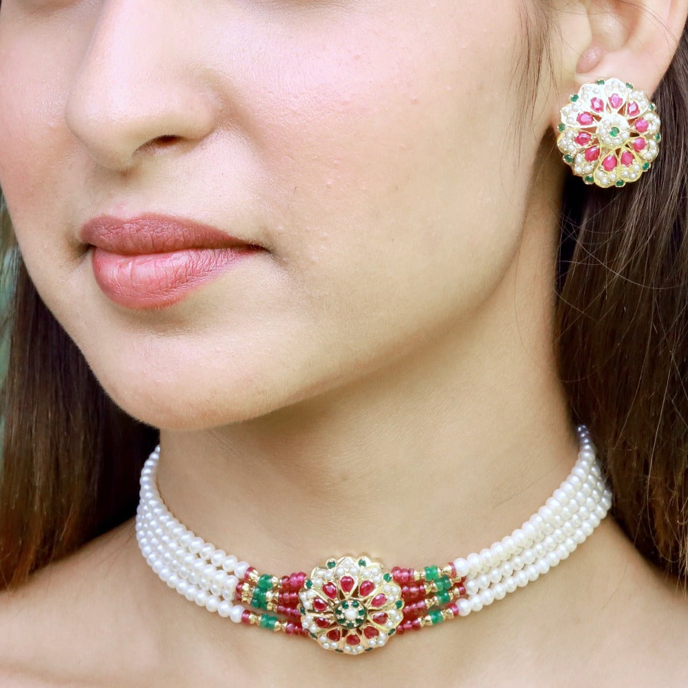 jarau choker set malabar