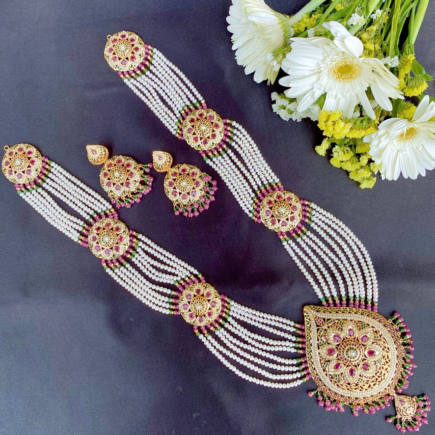 mughal design rani haar set