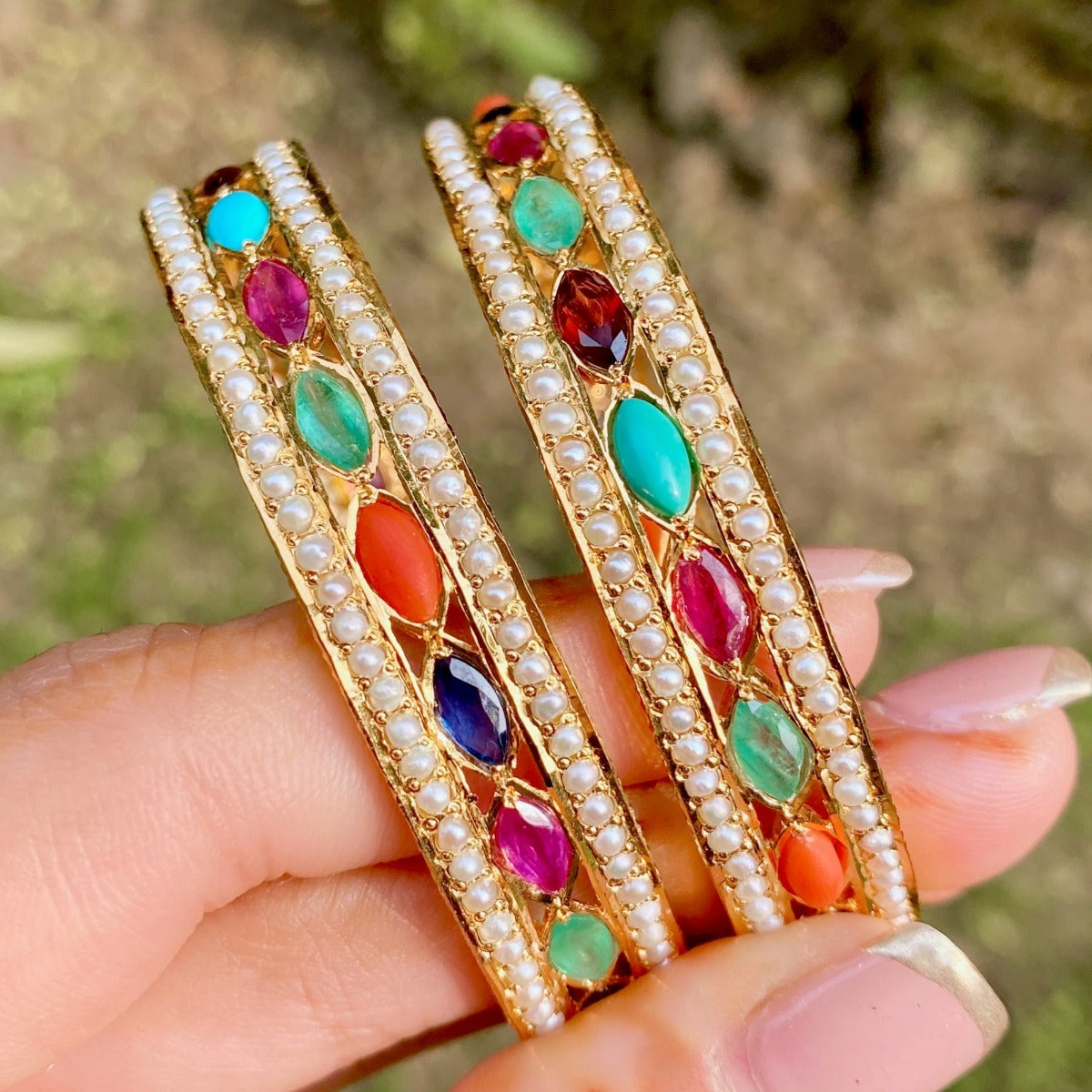 handmade Navaratna jewelry