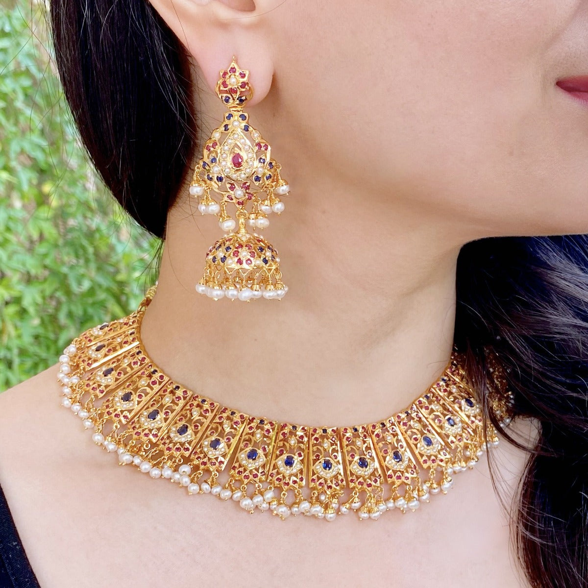 pakistani jadau jewelry set in usa