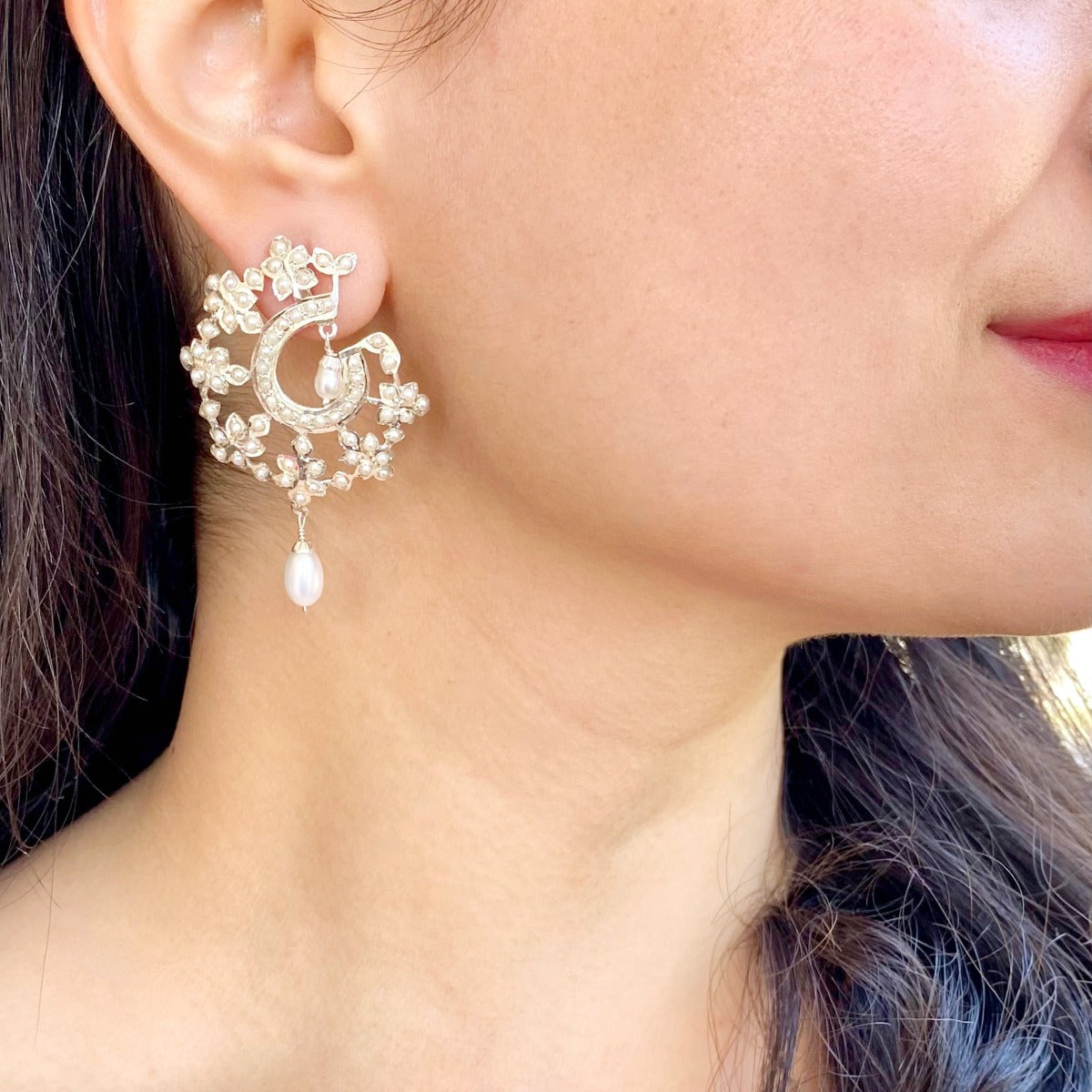 indian earrings with western dresses for women