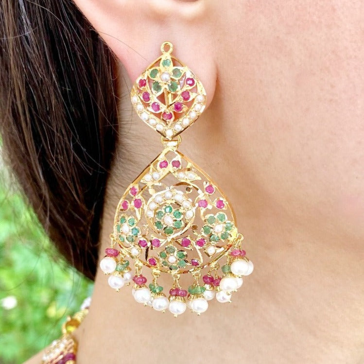 kundan earrings