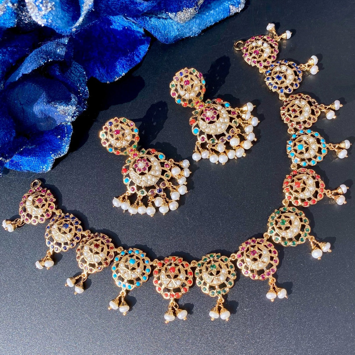 Navaratna jewellery set tanishq