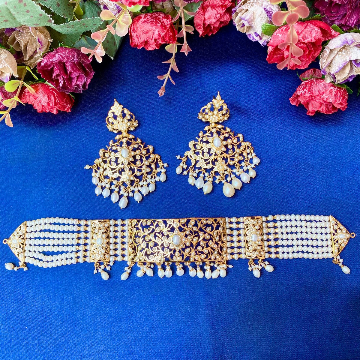 rajputani choker set