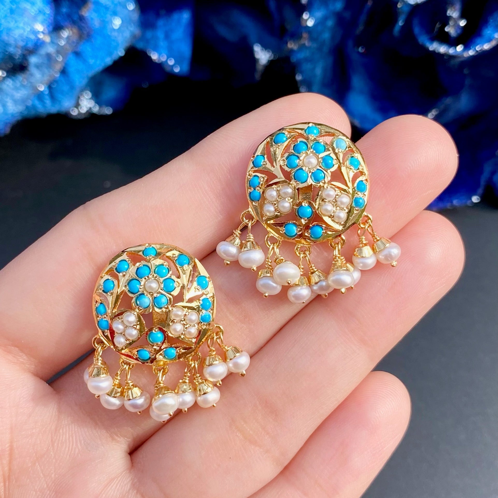 turquoise earrings