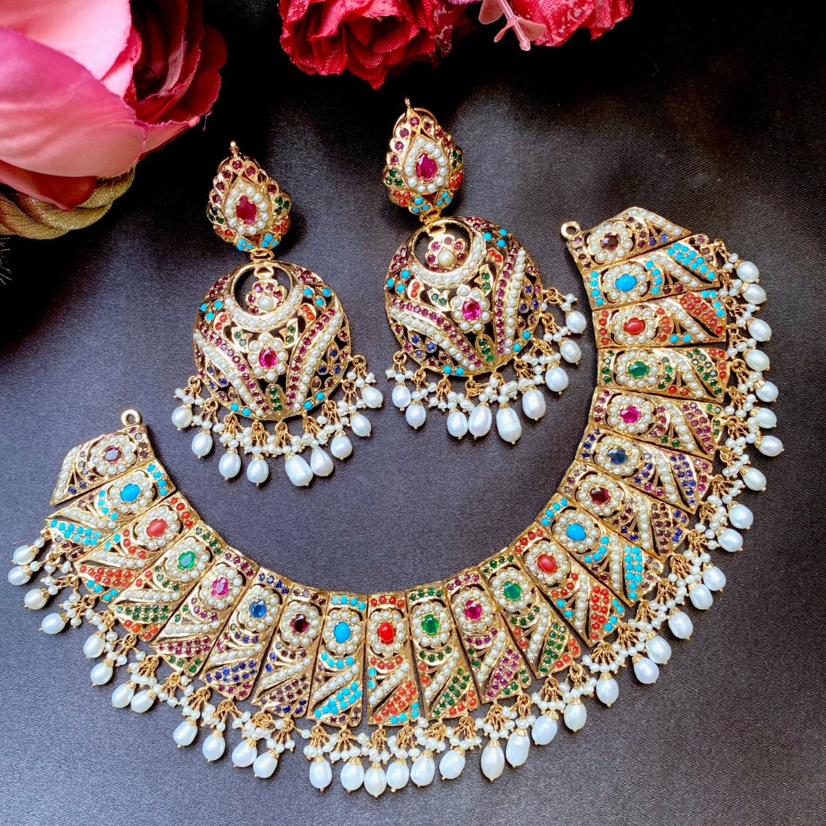 pakistani nauratan jewellery