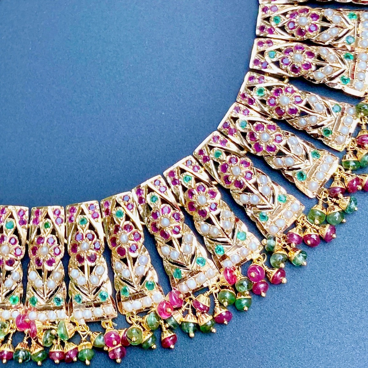 22k gold necklace malabar