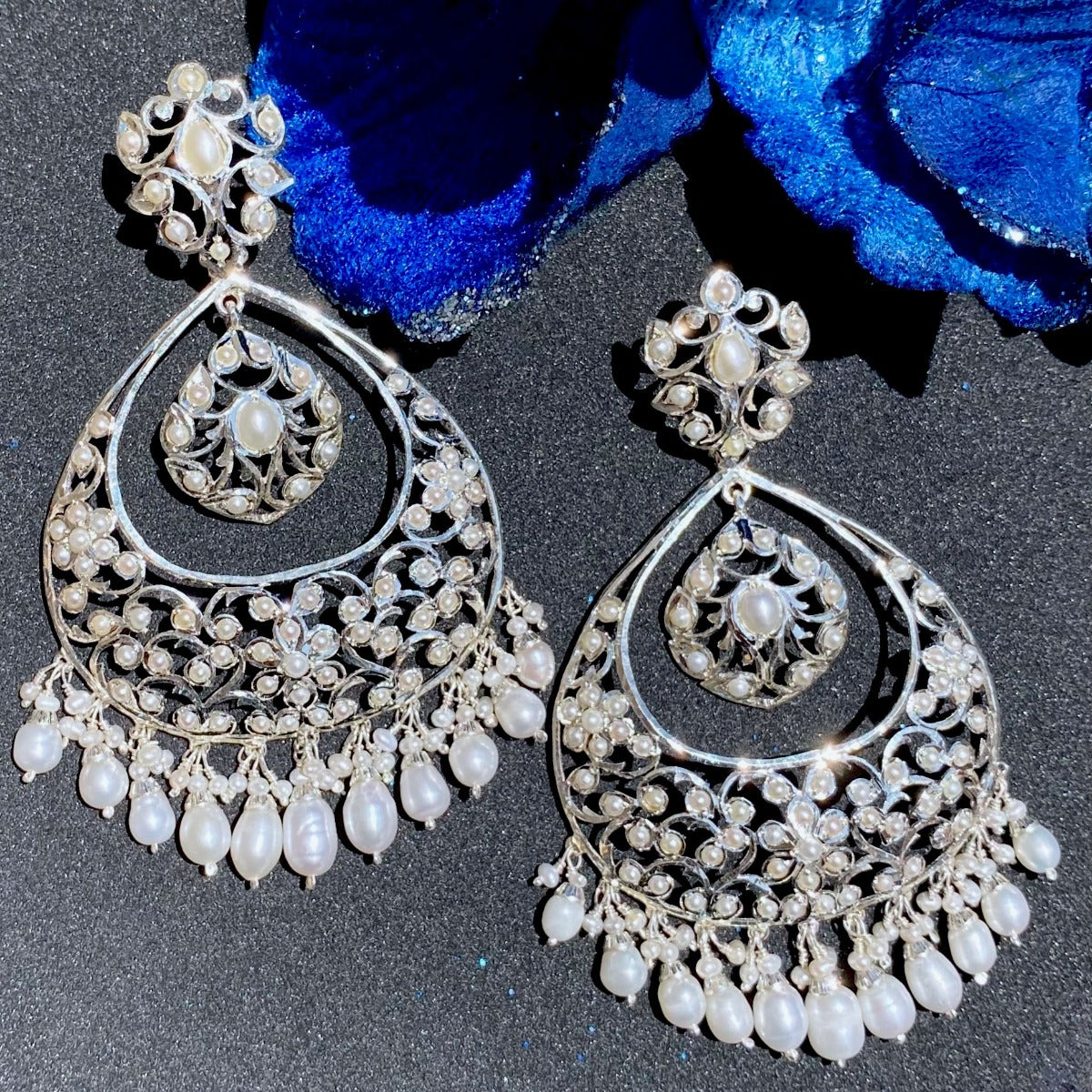 pure 925 silver earrings