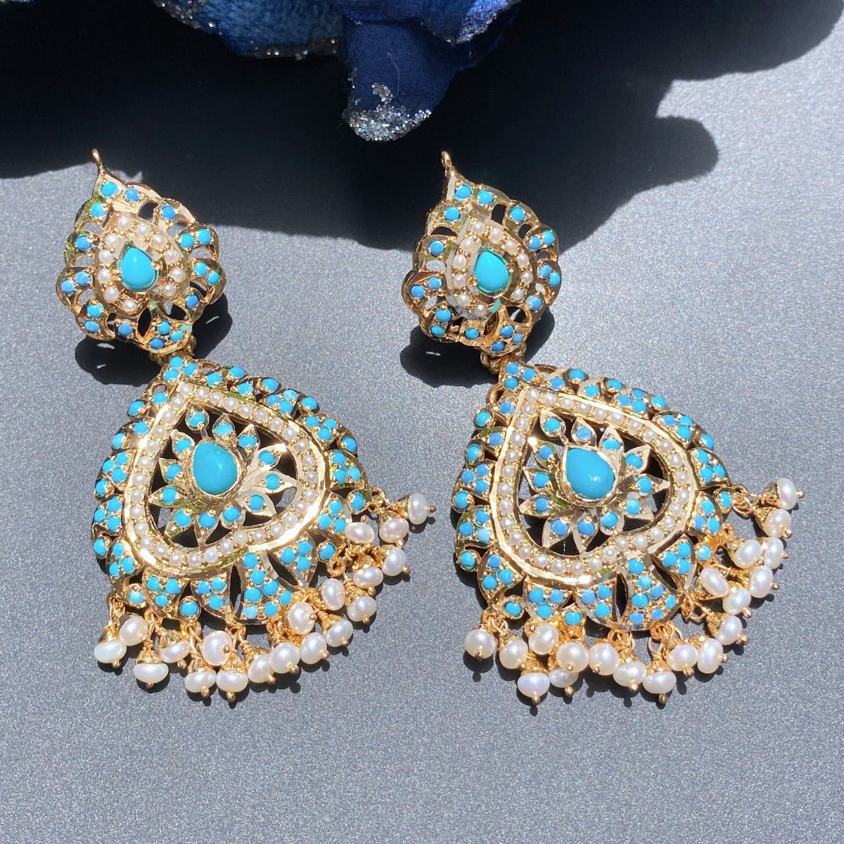 feroza earrings