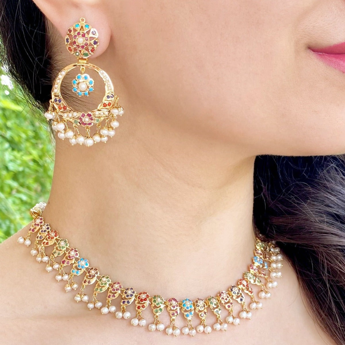 traditional indian / pakistani jadau jewelry