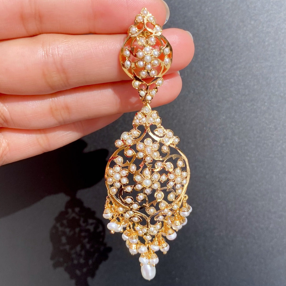 victorian pearl earrings