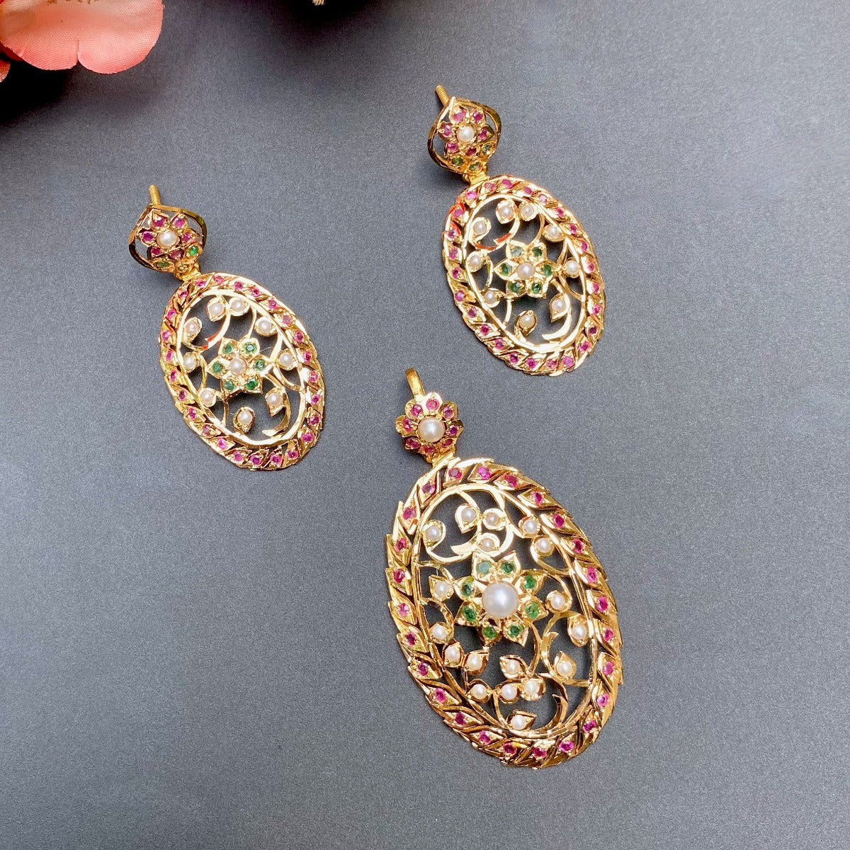 kundan meena polki jewelry