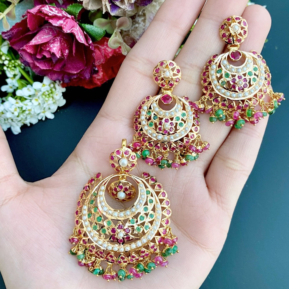 indian gold pendant set dubai