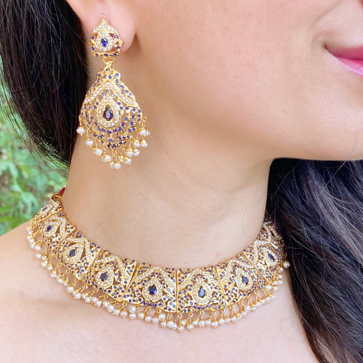 punjabi traditional necklace set