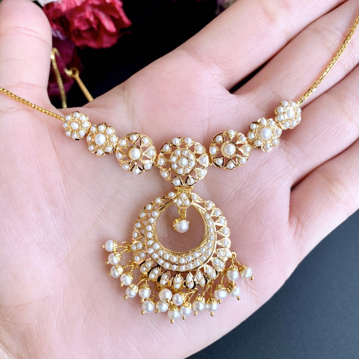 tanishq necklace set