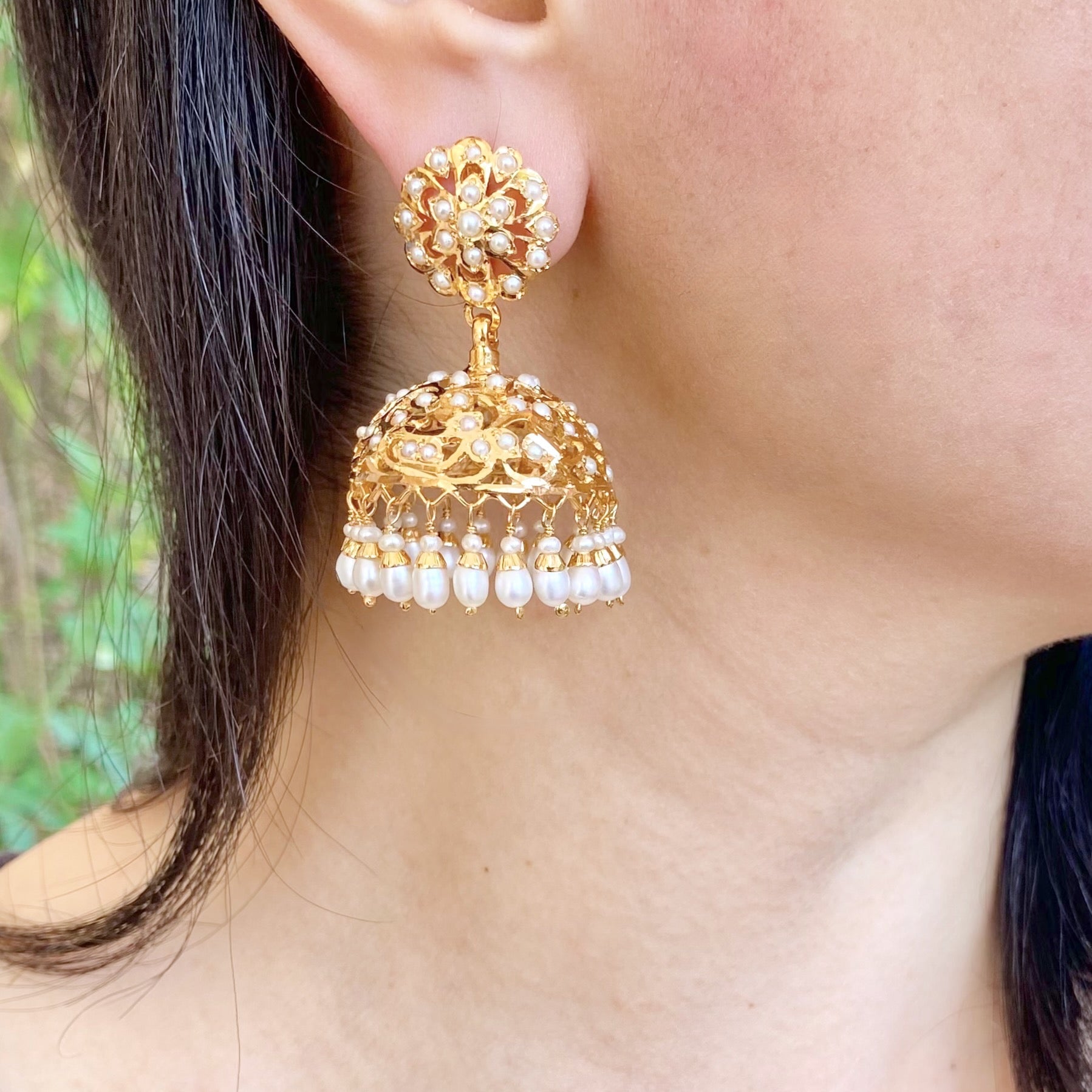 medium sized jhumki