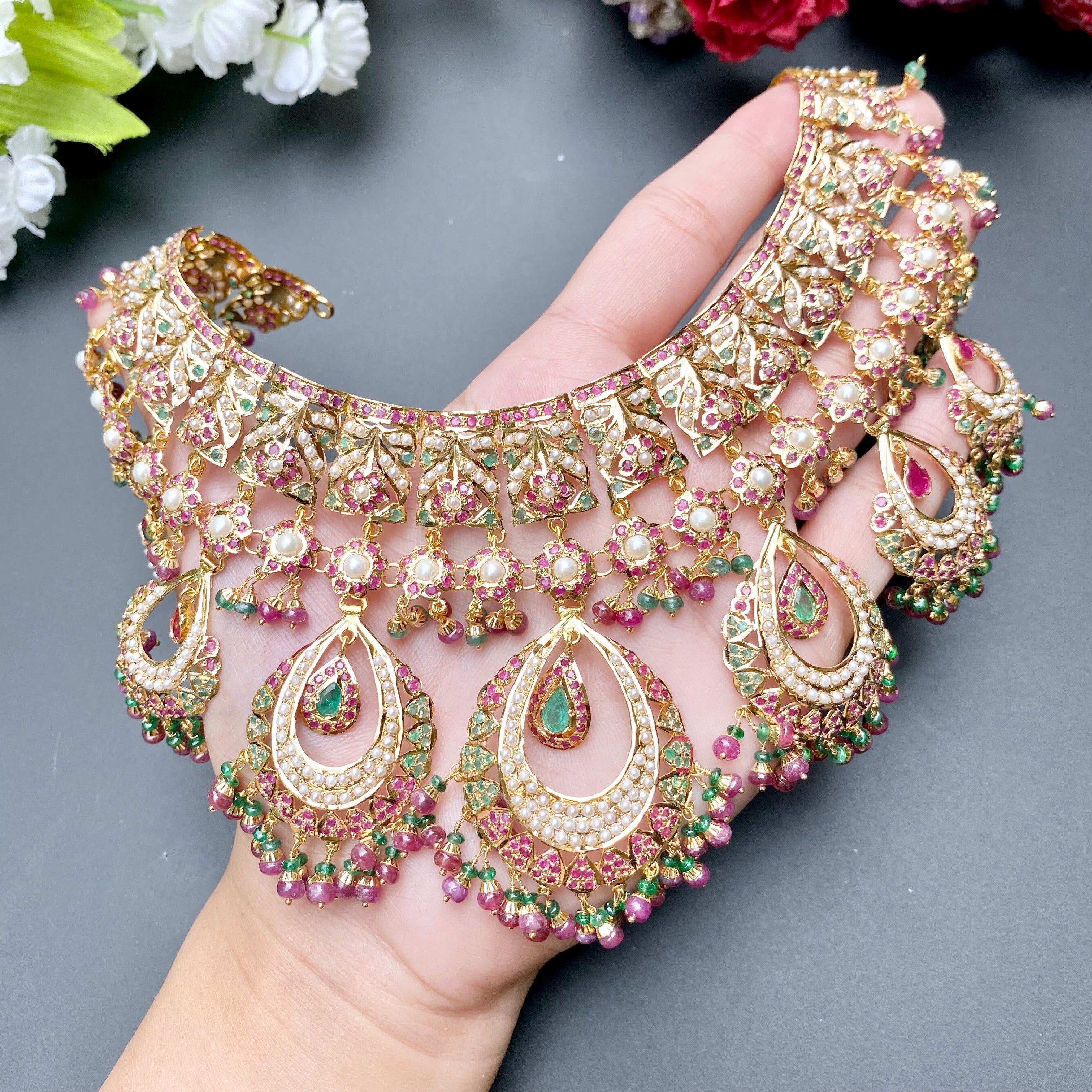 heavy indian bridal jewelry in uae