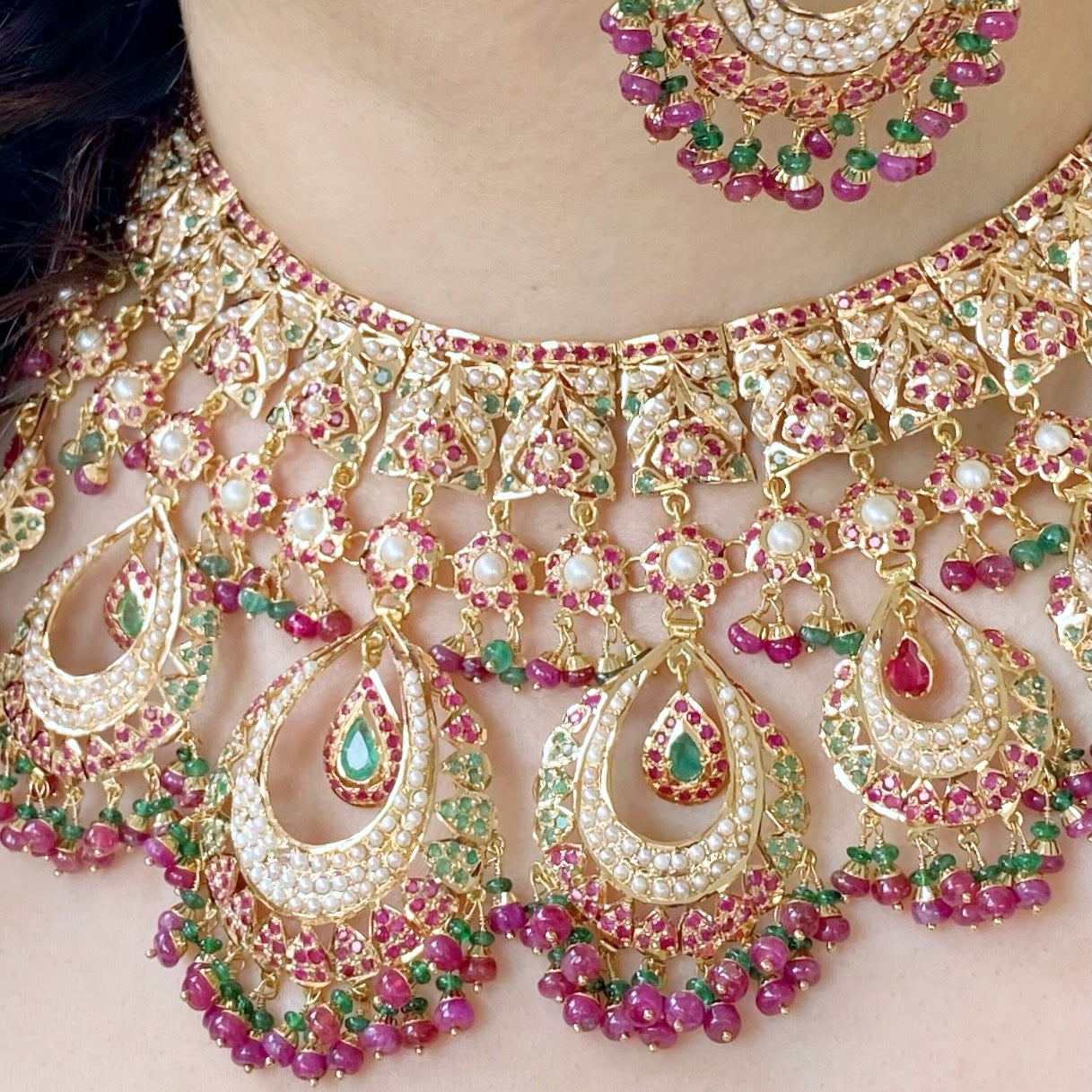 heavy indian bridal jewelry in uae