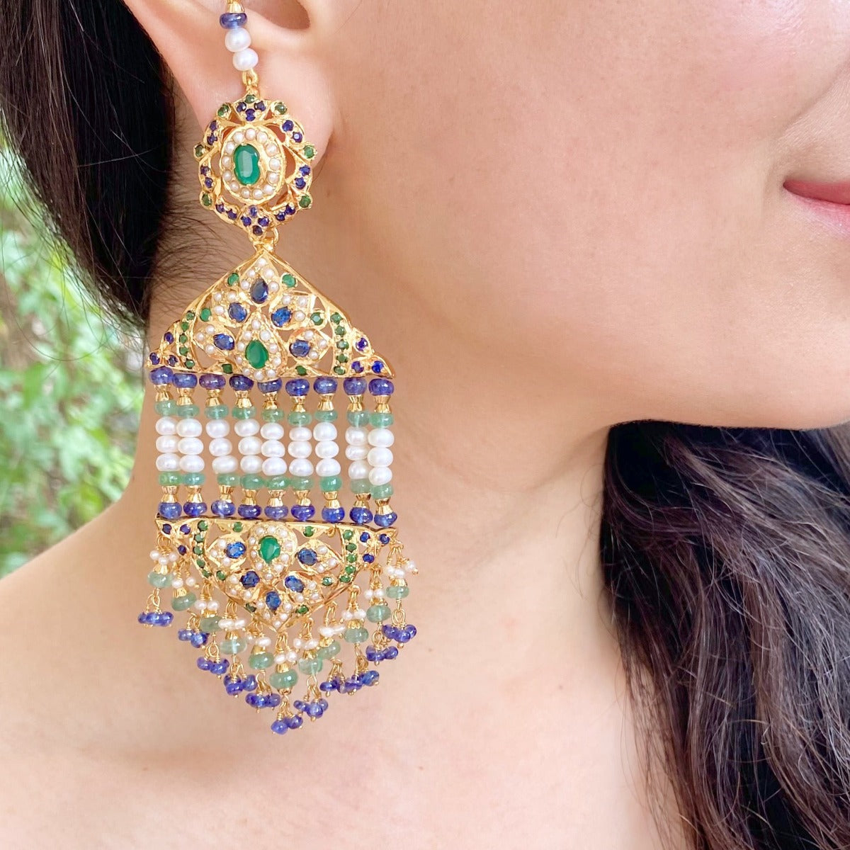 innaya jadau earrings