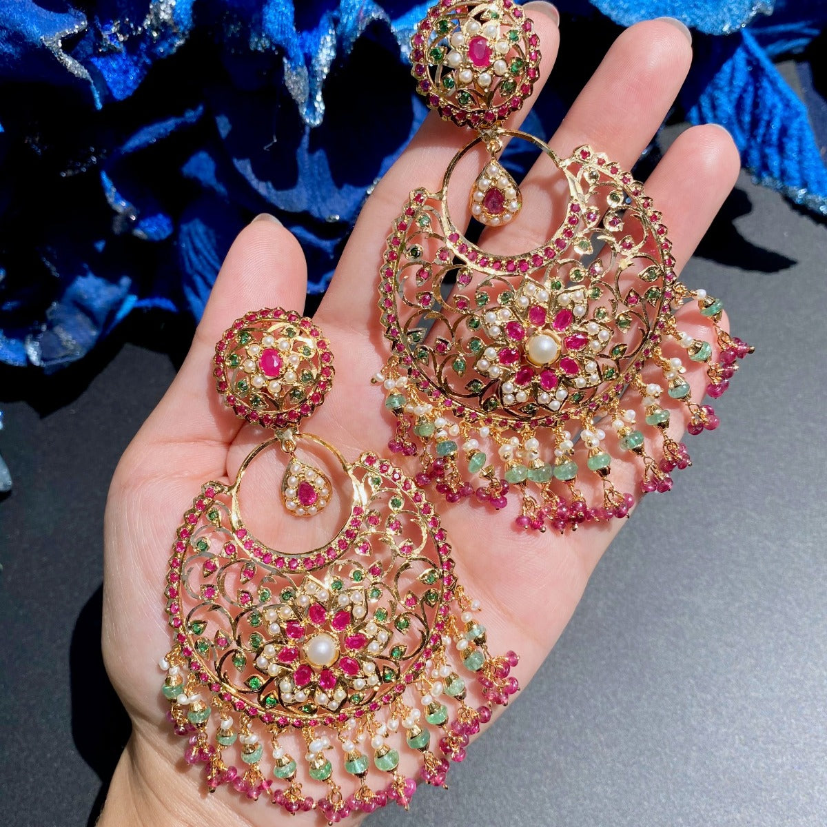 chandbali earrings