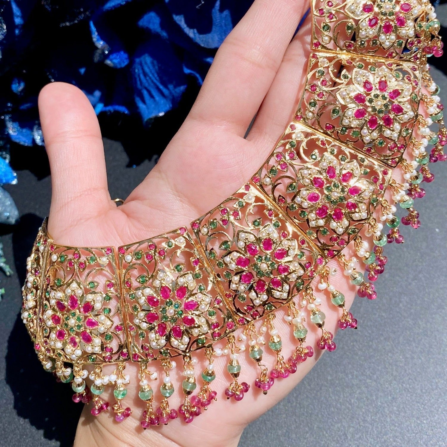 bridal indian jewellery For Destination Wedding | Real Gold Like Looks