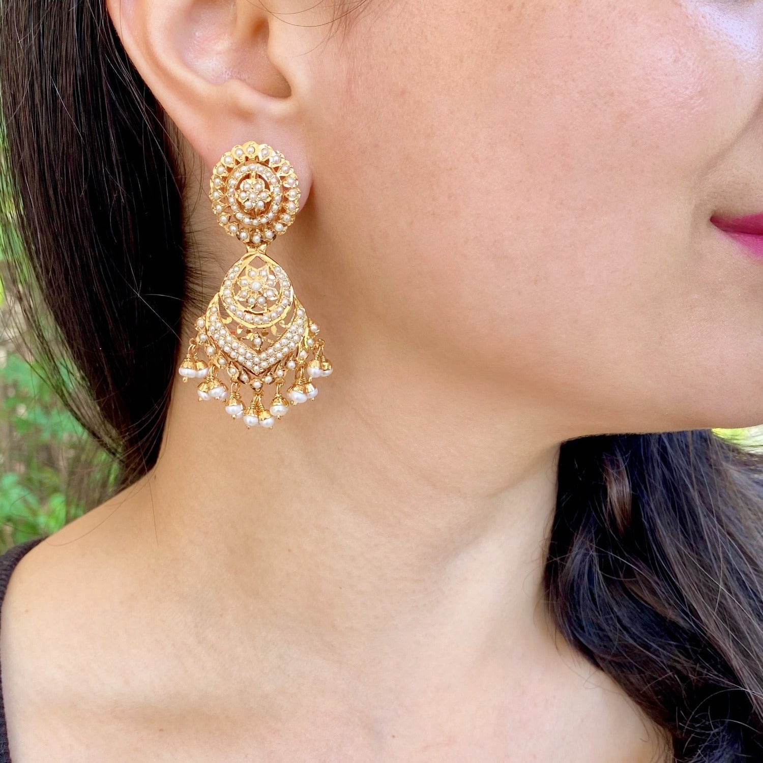 indian traditional earrings