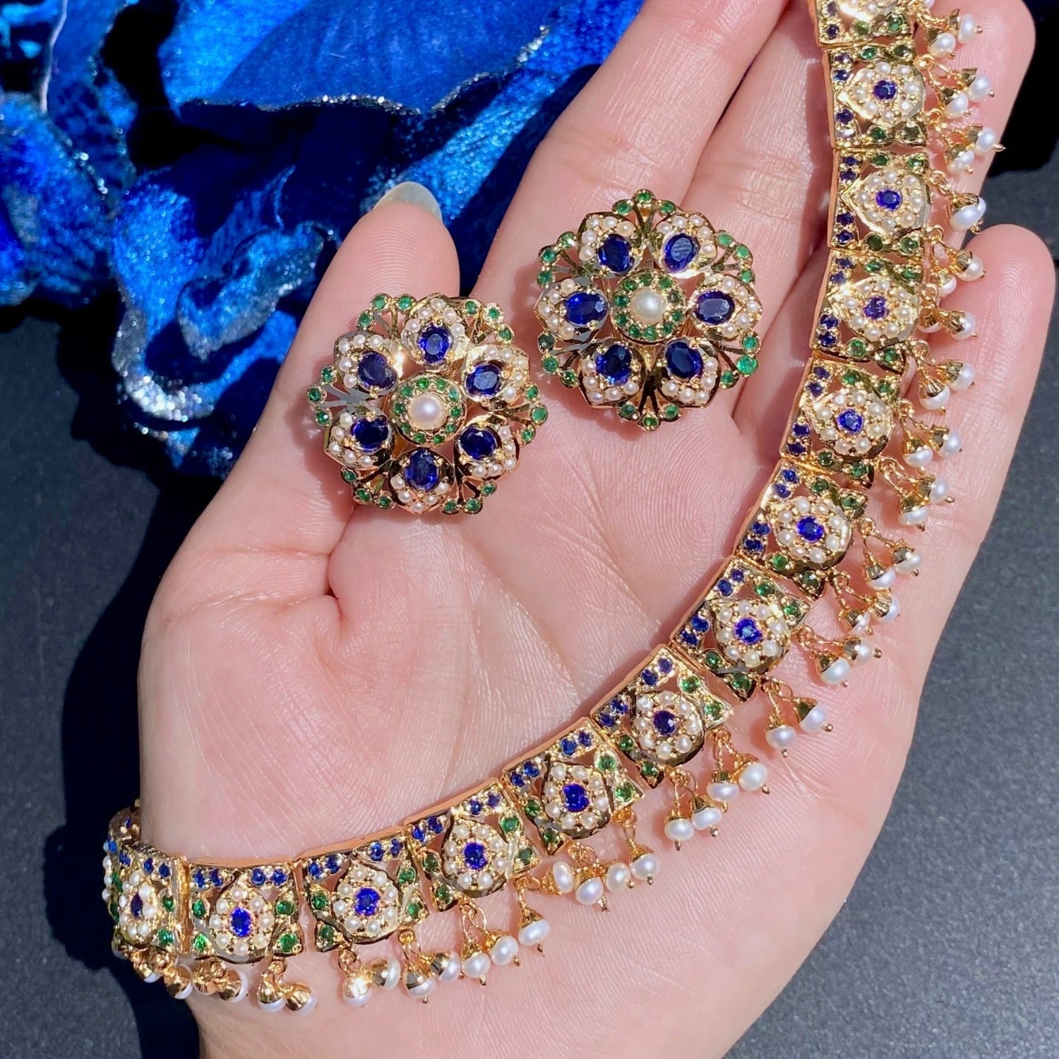 bollywood jewellery set