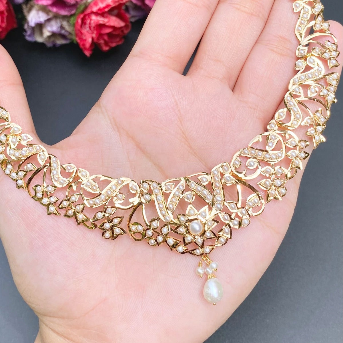 Buy Gold Necklace Set for Women Online