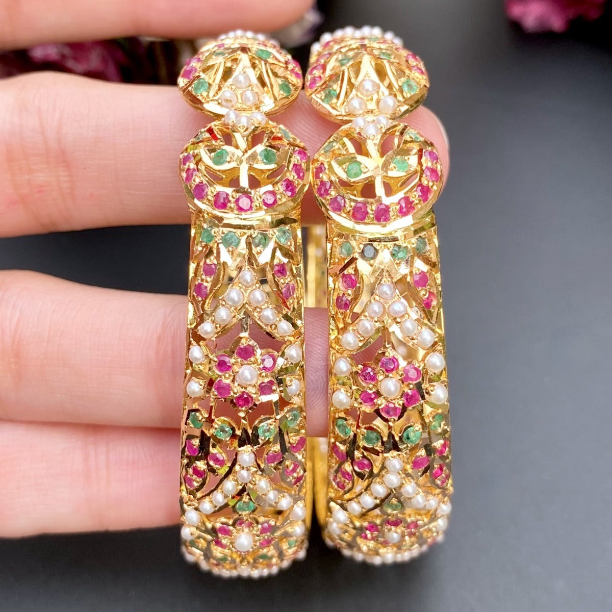 indian gold bangles