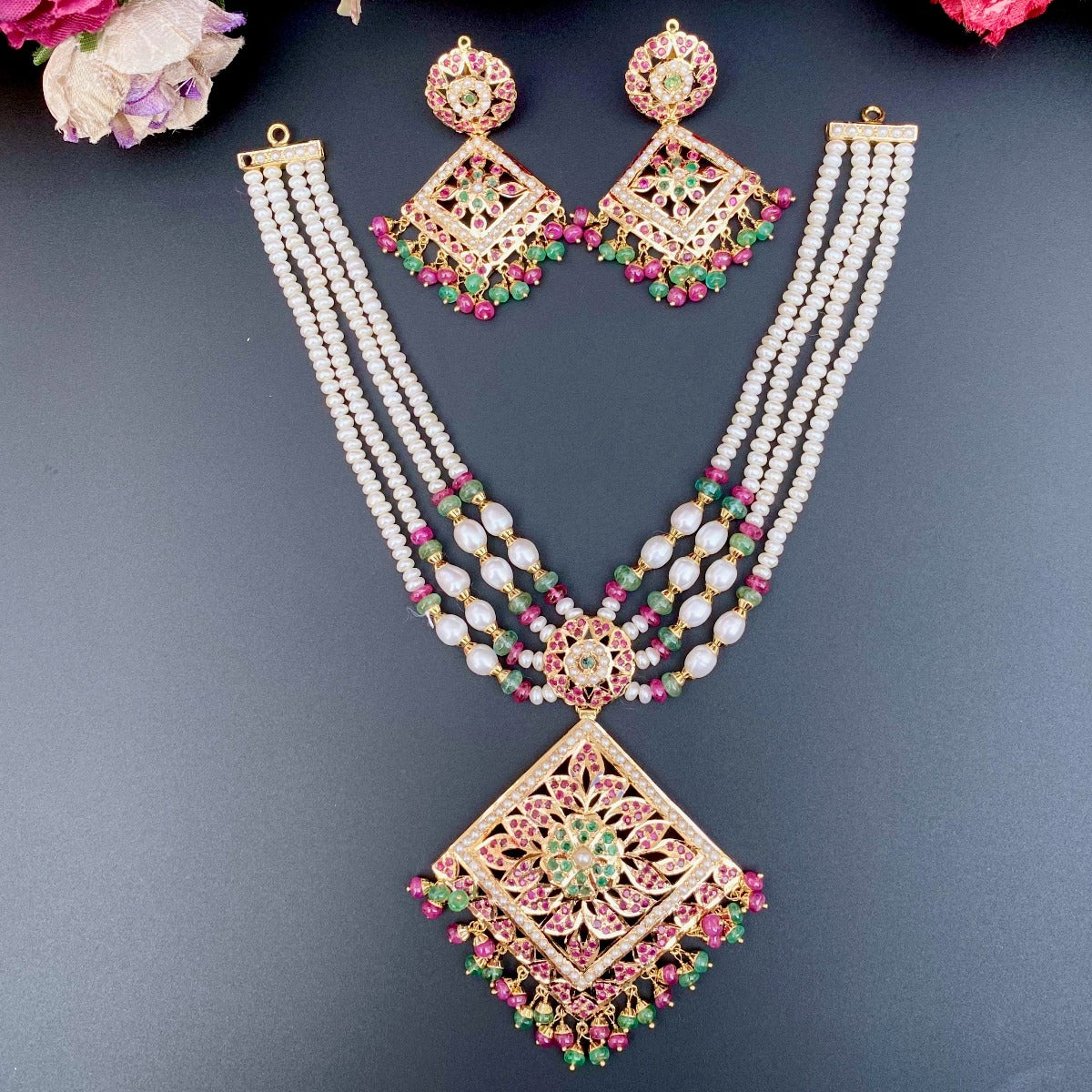 tanishq jadau jewellery