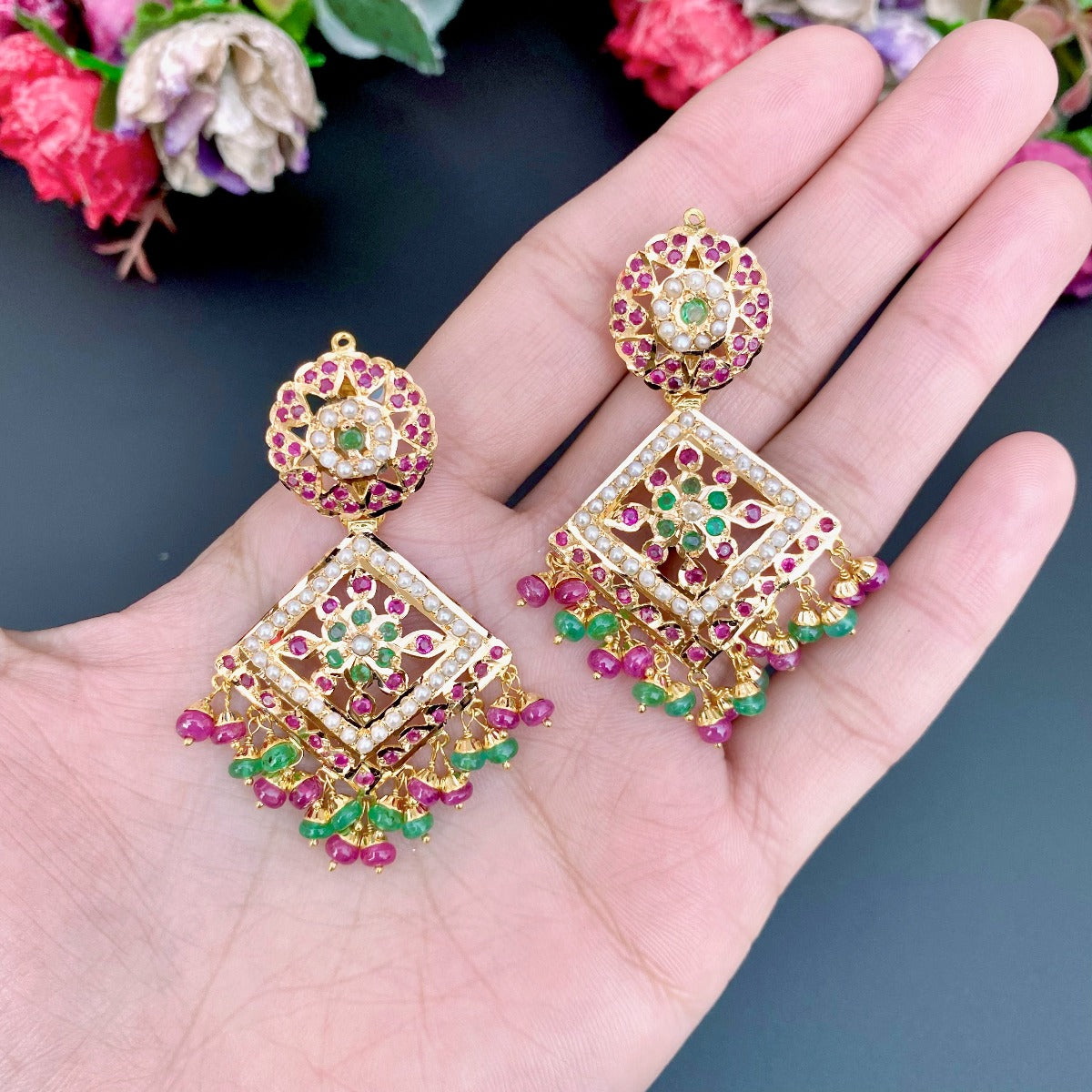 traditional indian earrings