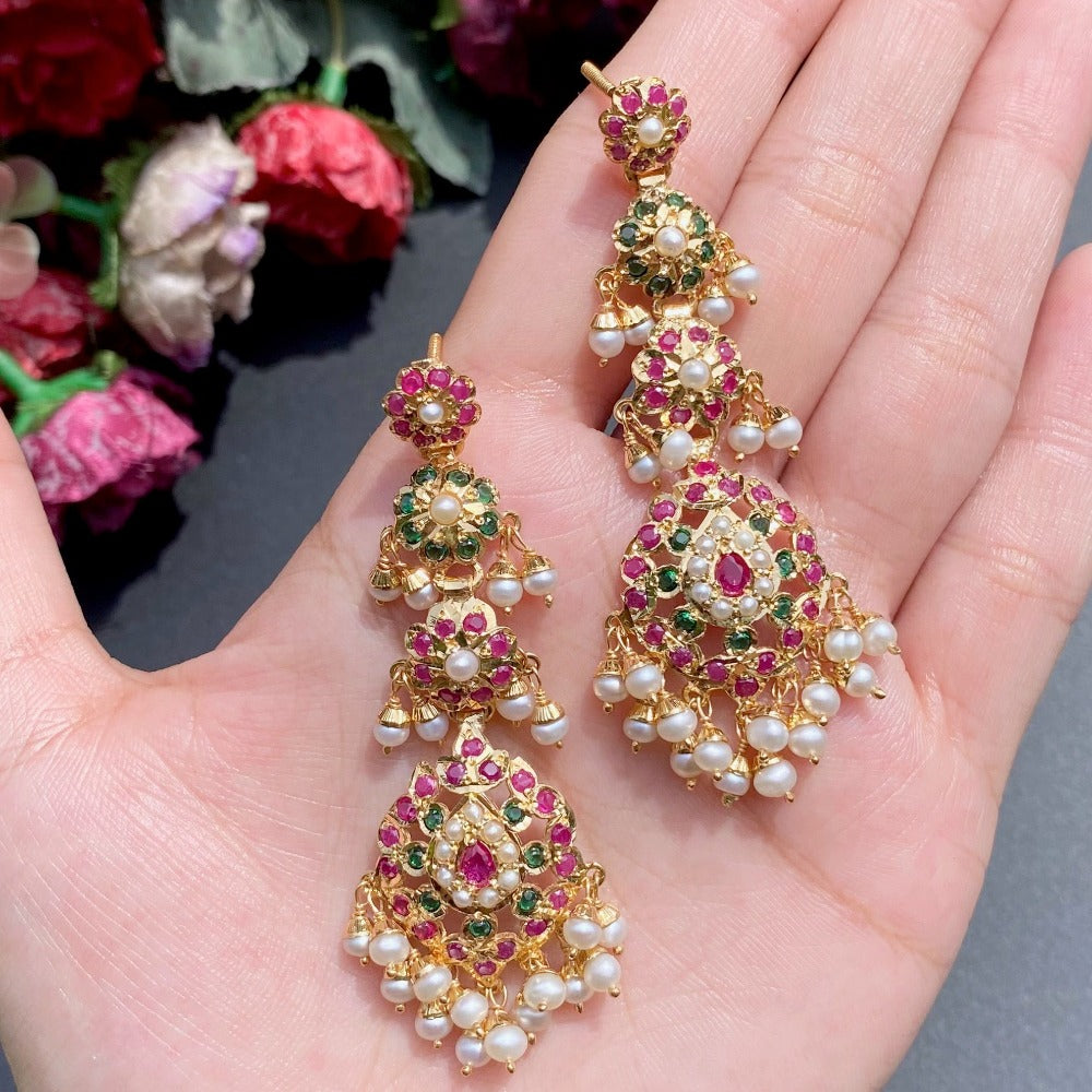 gold plated earrings