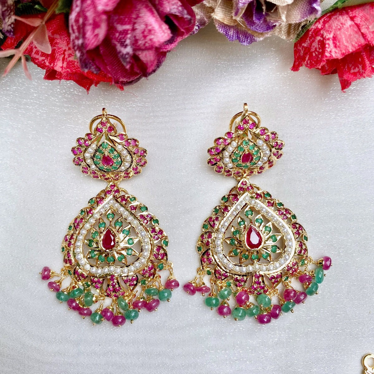 rajputana earrings