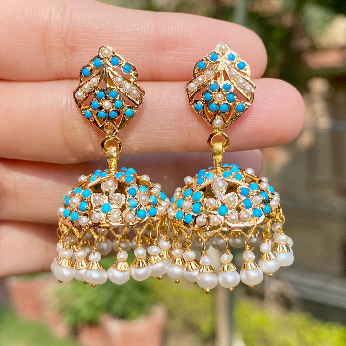 indian gold earrings kuwait