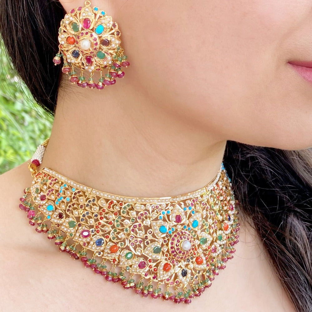 bridal wear choker