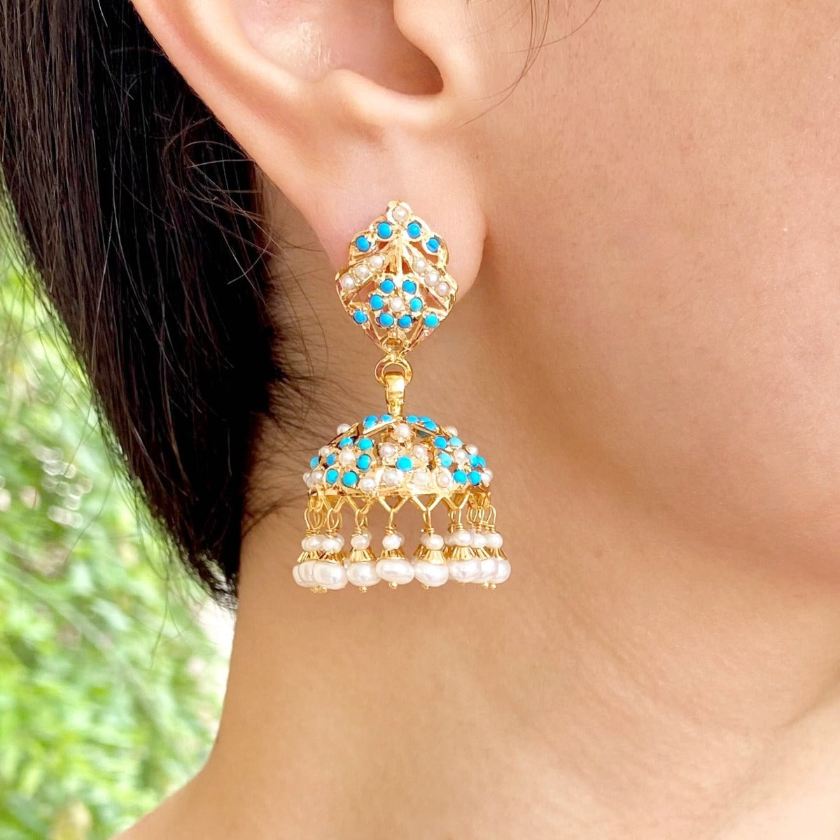 indian gold earrings kuwait