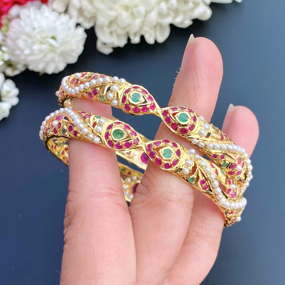 jadau bangles tanishq