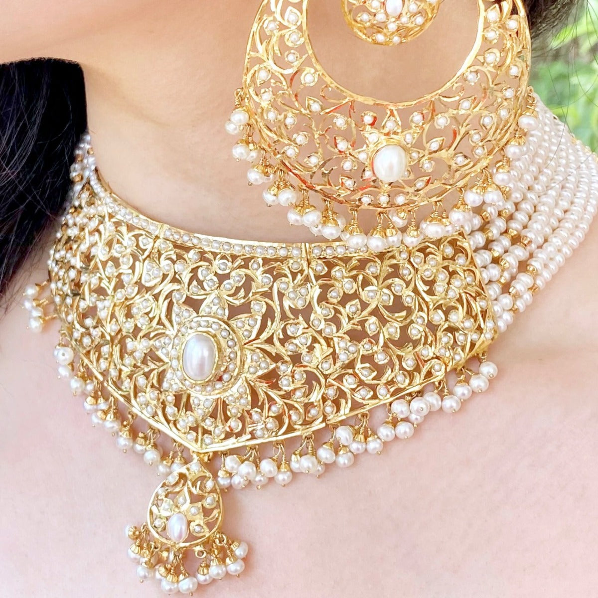 pakistani choker set design