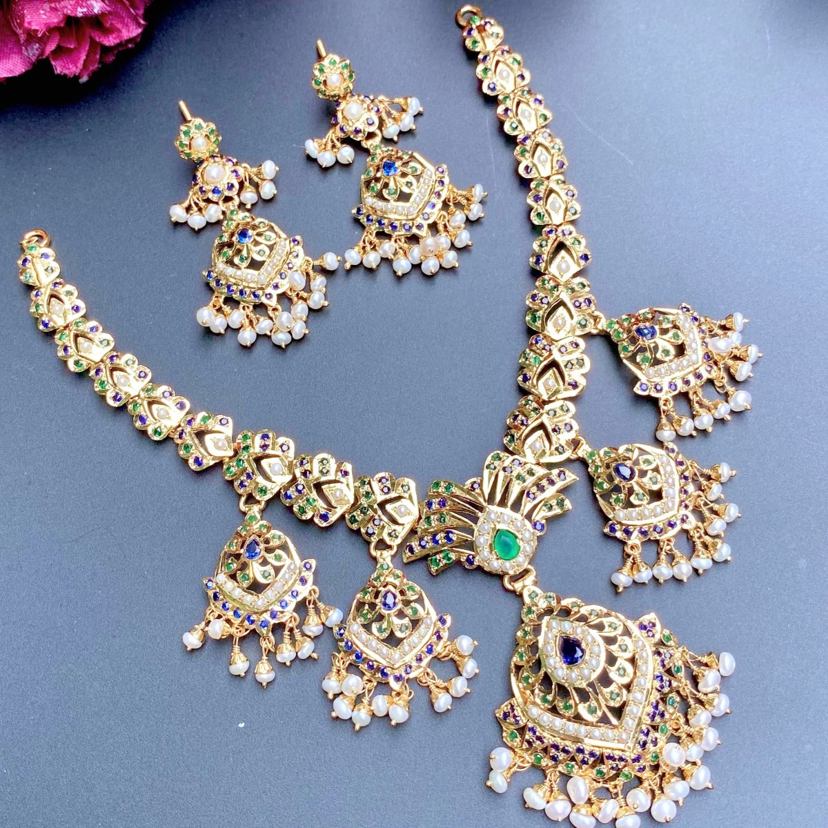 gold plated jadau jewelry usa