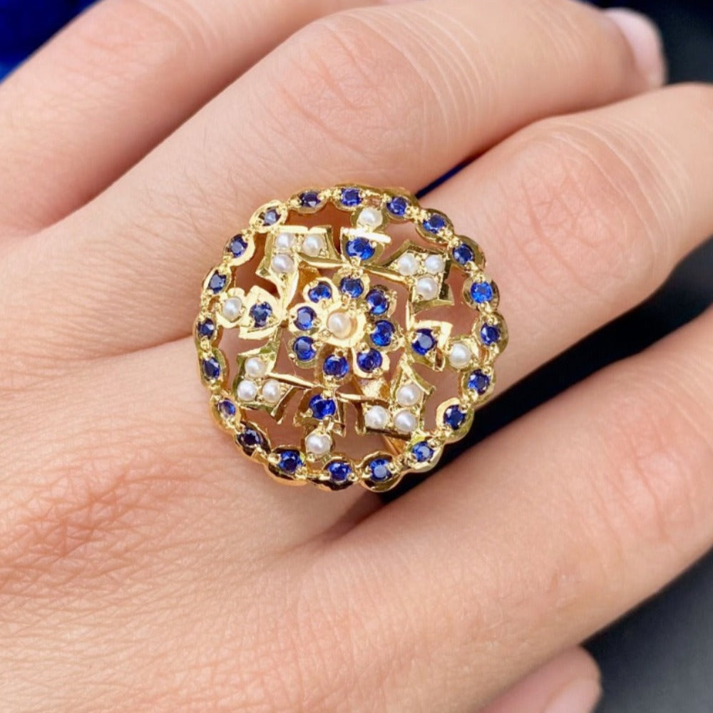 gold plated ring