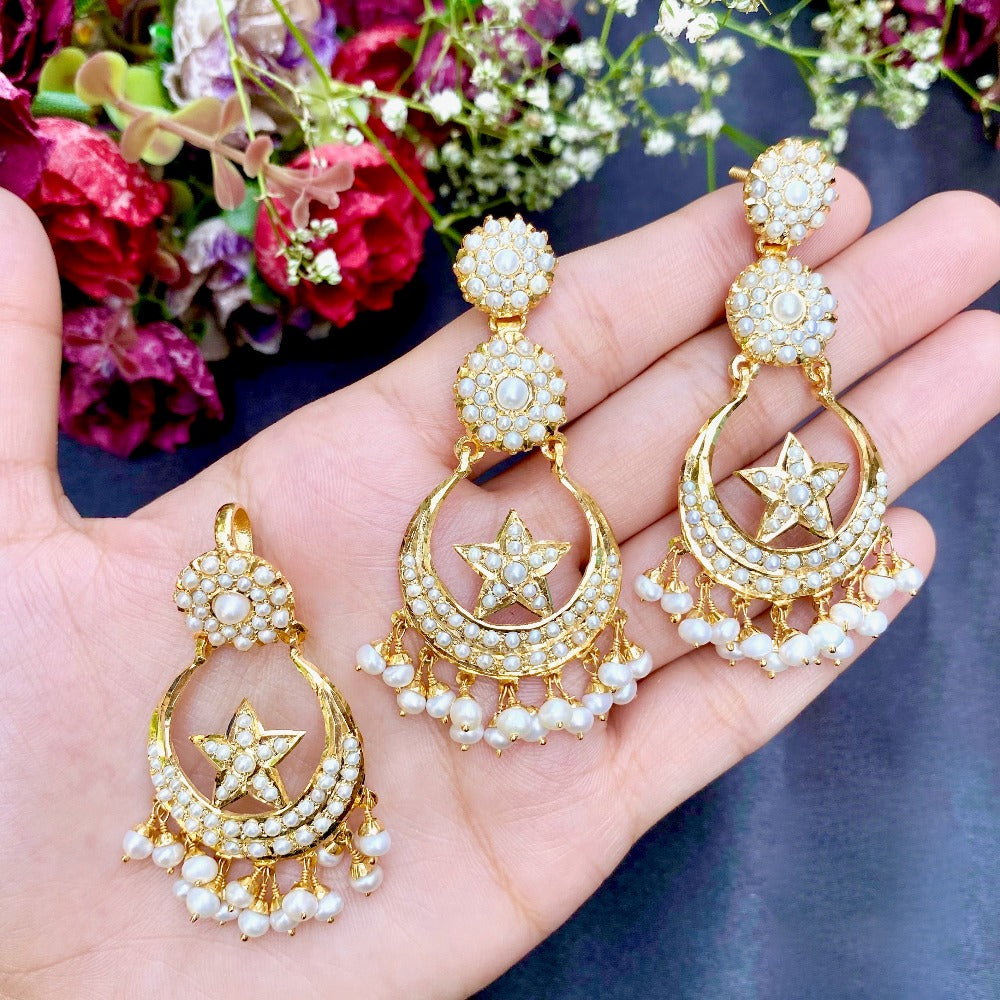 hyderabadi pendant set