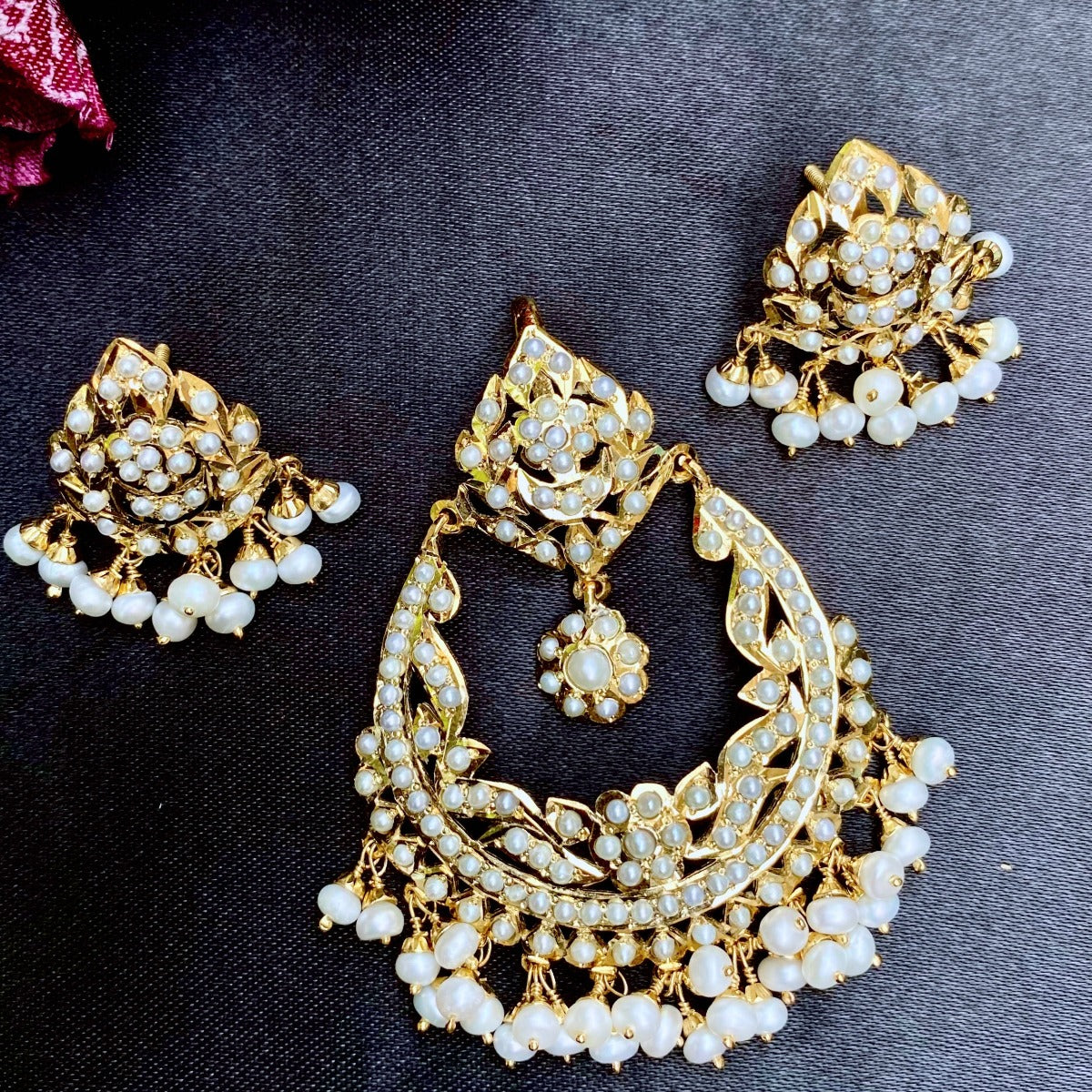 hyderabadi nizami pendant set